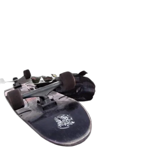 shoes, weapon, car, 3d render, skateboard, sunglasses, can, tecate transparent PNG cut-out