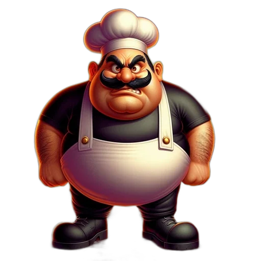 staff, food, face, animal, concept art, 3d render, pixel art, cartoon transparent PNG cut-out