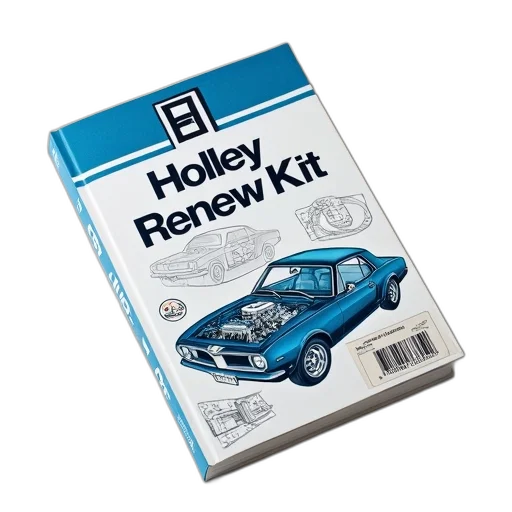 car, book, titled, holley, renew, kit, white, blue transparent PNG cut-out