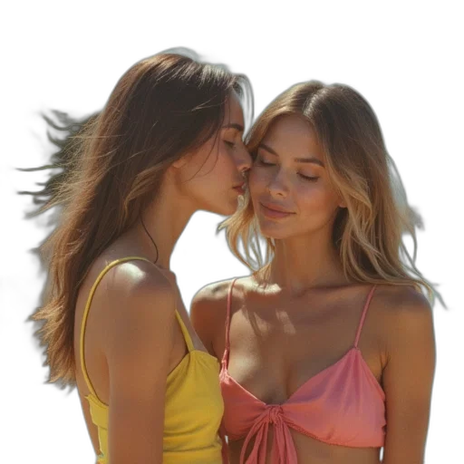 dress, jewelry, photorealistic, beach transparent PNG cut-out