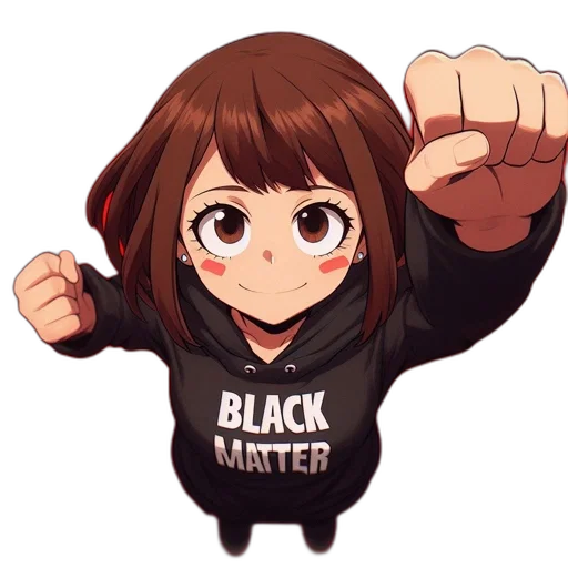 jacket, weapon, animal, hair, anime, pixel art, cartoon, 3d render transparent PNG cut-out