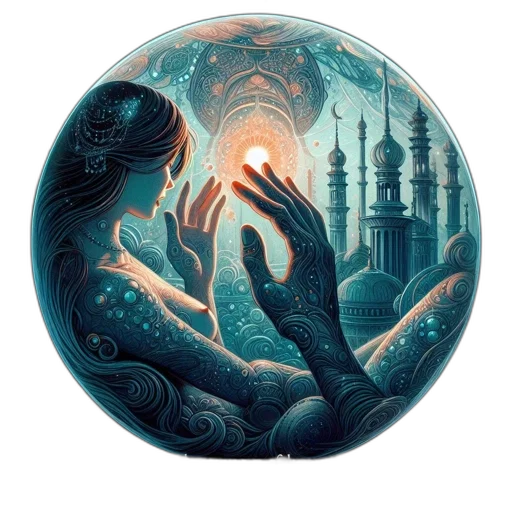 dragon, creature, fantasy art, concept art, comic book art, oil painting, underwater, night transparent PNG cut-out