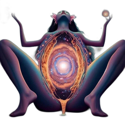 jewelry, concept art, fantasy art, outer space, another, image, features, woman transparent PNG cut-out