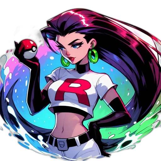 staff, weapon, pixel art, cartoon, comic book art, anime, red, animated transparent PNG cut-out