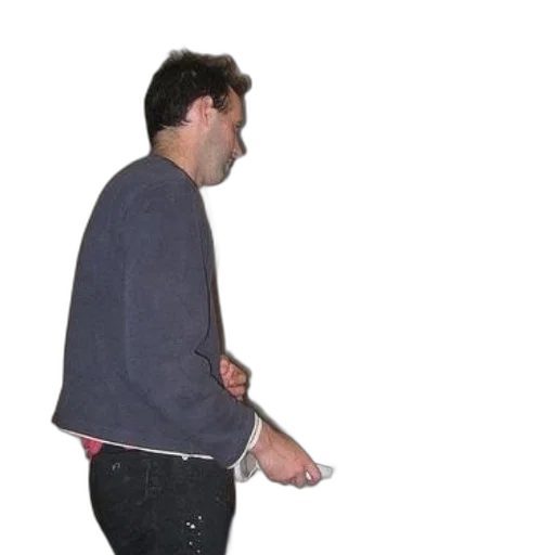 jacket, staff, weapon, umbrella, night, man, gray, sweater transparent PNG cut-out