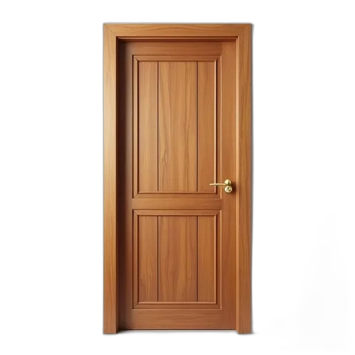 furniture, dress, staff, face, 3d render, photorealistic, wooden, door transparent PNG cut-out
