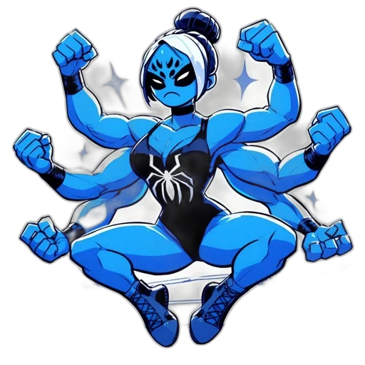 robot, comic book art, concept art, 3d render, pixel art, blue, animated, figure transparent PNG cut-out