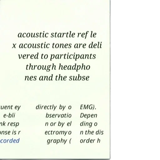 poster, text, about, acoustic, startle, reflexes, logo, featuring transparent PNG cut-out
