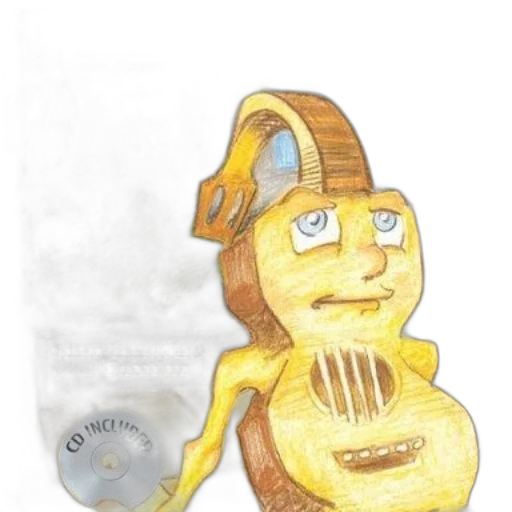 robot, mask, hat, jewelry, concept art, cartoon, watercolor, fantasy art transparent PNG cut-out