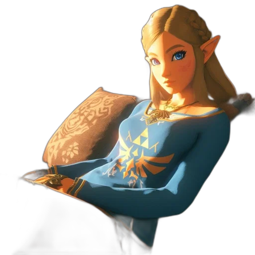 dress, crown, staff, face, concept art, fantasy art, 3d render, pixel art transparent PNG cut-out