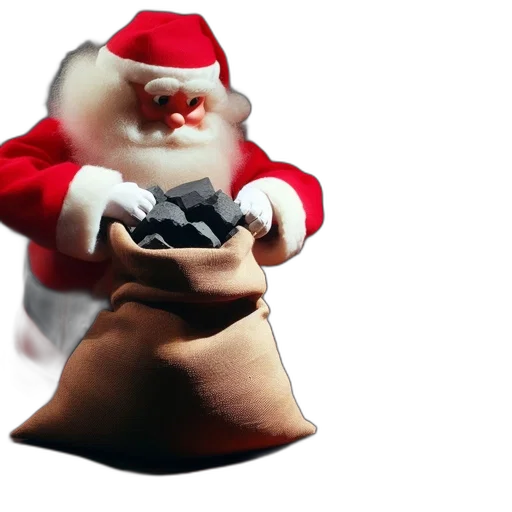 shoes, weapon, 3d render, santa, claus, stands, before, fireplace transparent PNG cut-out