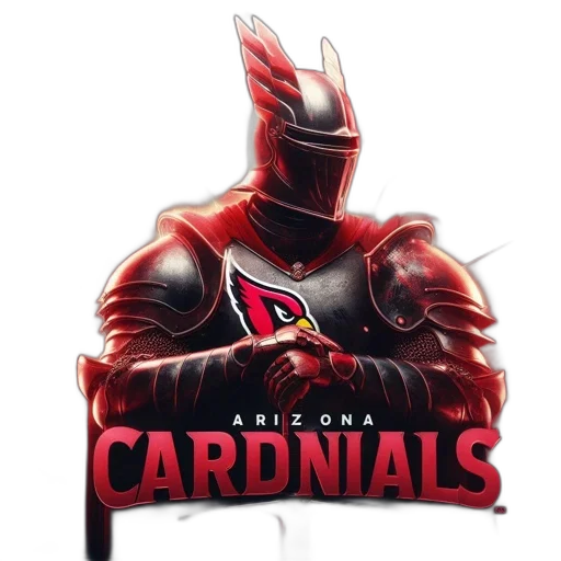 armored, knight, wielding, sword, shield, stands, dramatically, against transparent PNG cut-out