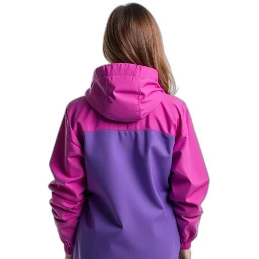 jacket, dress, vaporwave, 3d render, pastel, neon, colorful, person transparent PNG cut-out