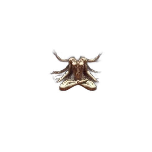 hair, crown, creature, animal, 3d render, photorealistic, concept art, pixel art transparent PNG cut-out