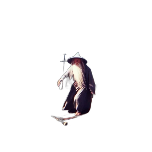 hat, staff, dragon, hair, pixel art, anime, concept art, cartoon transparent PNG cut-out