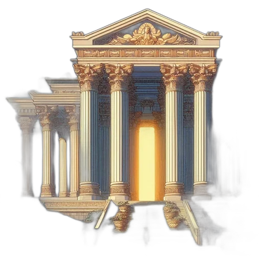 building, crown, furniture, jewelry, concept art, 3d render, photorealistic, pixel art transparent PNG cut-out