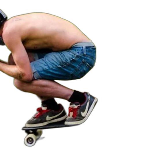 creature, weapon, animal, shoes, photorealistic, concept art, shirtless, man transparent PNG cut-out