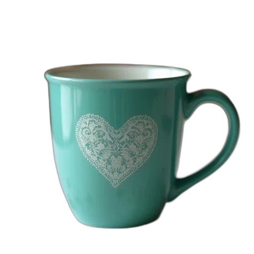 3d render, photorealistic, green, teal transparent PNG cut-out