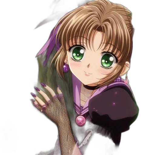 staff, jewelry, anime, fantasy art, photorealistic, cartoon, animated, character transparent PNG cut-out