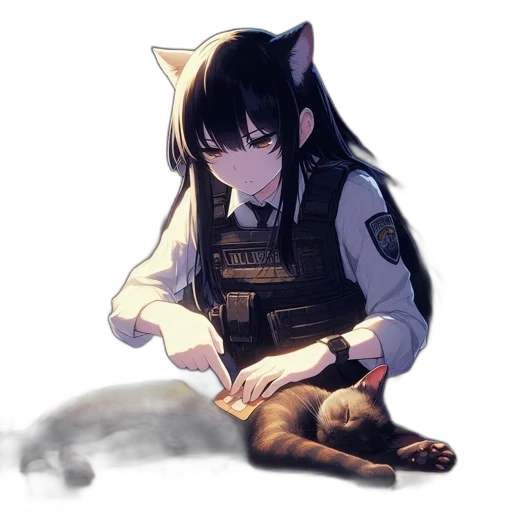 staff, weapon, animal, food, concept art, pixel art, anime, watercolor transparent PNG cut-out