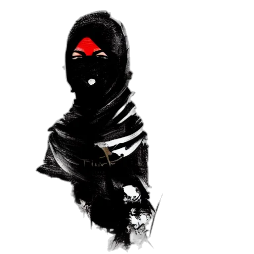 mask, face, weapon, jacket transparent PNG cut-out