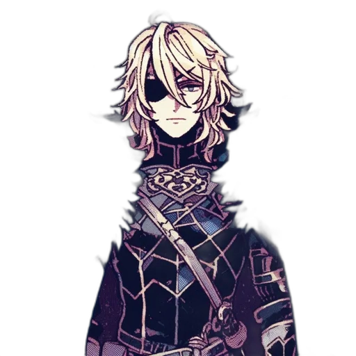 staff, sword, mask, weapon, pixel art, concept art, fantasy art, anime transparent PNG cut-out
