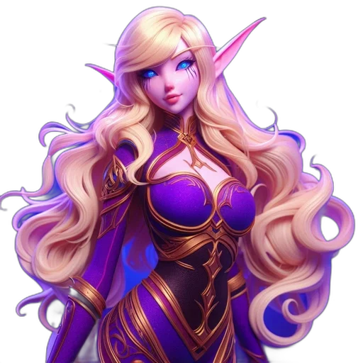 dress, dragon, staff, fantasy art, concept art, pixel art, anime, dark transparent PNG cut-out
