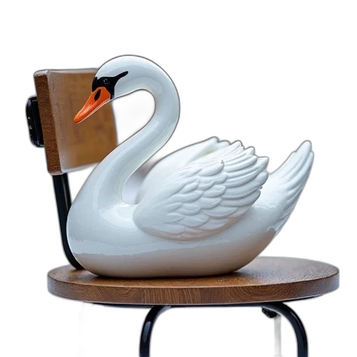 furniture, jewelry, animal, weapon, 3d render, photorealistic, white, ceramic transparent PNG cut-out