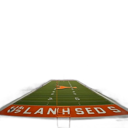 3d render, sec, title, game, between, georgia, tennessee, played transparent PNG cut-out