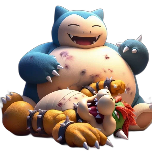 creature, animal, food, concept art, 3d render, pastel, blue, apparent transparent PNG cut-out