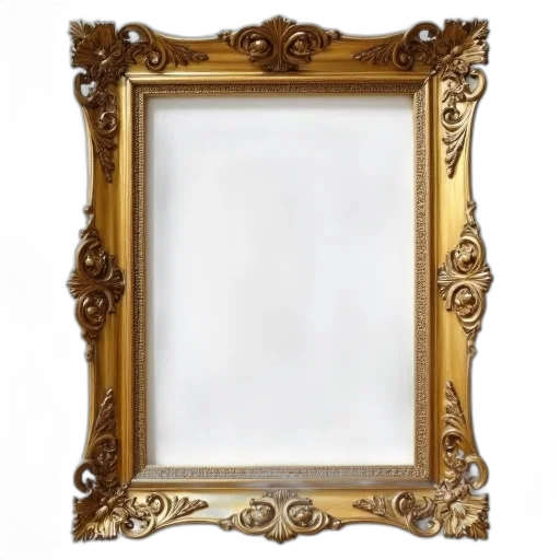 furniture, face, jewelry, crown, photorealistic, oil painting, 3d render, golden transparent PNG cut-out