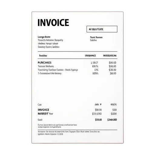 new, market, invoice, purchase transparent PNG cut-out