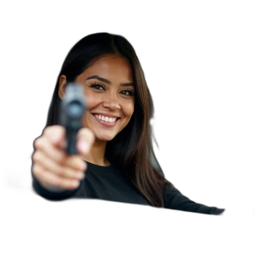 staff, weapon, face, umbrella, photorealistic, pixel art, 3d render, woman transparent PNG cut-out