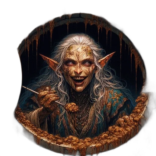 dragon, face, food, staff, fantasy art, concept art, pixel art, photorealistic transparent PNG cut-out