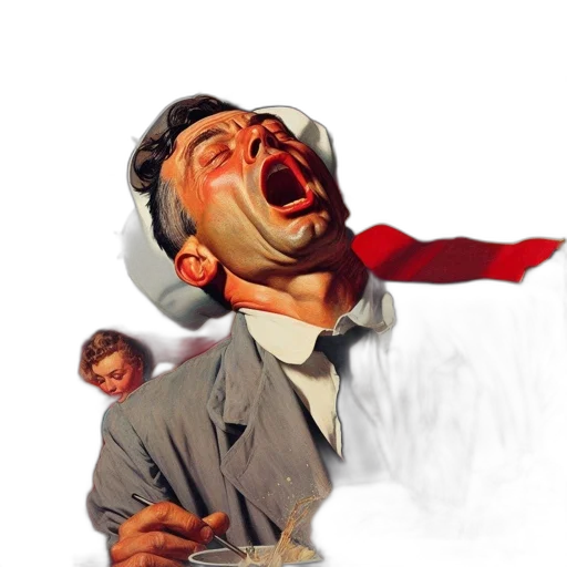 face, staff, mask, umbrella, photorealistic, concept art, comic book art, 3d render transparent PNG cut-out