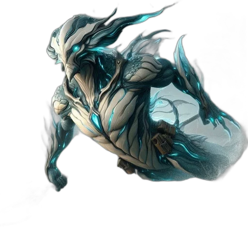 dragon, creature, mask, weapon, concept art, fantasy art, comic book art, anime transparent PNG cut-out