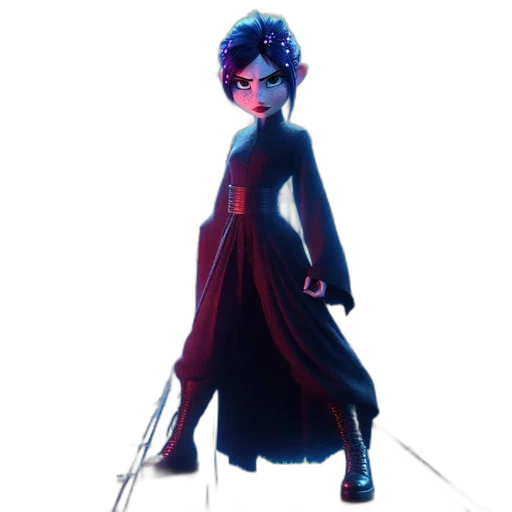 staff, dress, sword, weapon, concept art, fantasy art, pixel art, comic book art transparent PNG cut-out