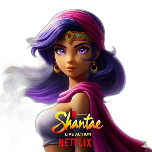 concept art, fantasy art, comic book art, cartoon, netflix, shantae, promotional, poster transparent PNG cut-out