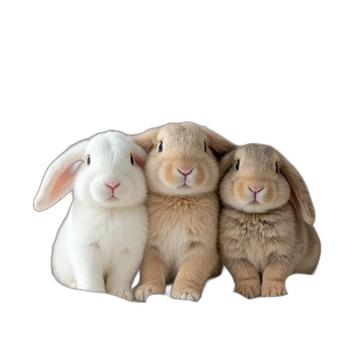 animal, food, photorealistic, 3d render transparent PNG cut-out