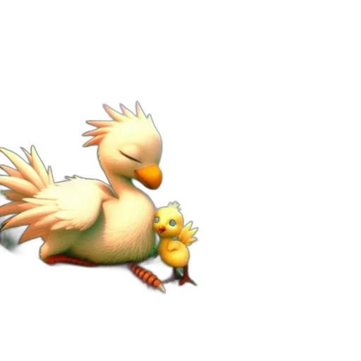 animal, weapon, creature, staff, 3d render, concept art, pixel art, fantasy art transparent PNG cut-out
