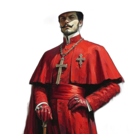 staff, face, crown, hat, concept art, photorealistic, pixel art, comic book art transparent PNG cut-out