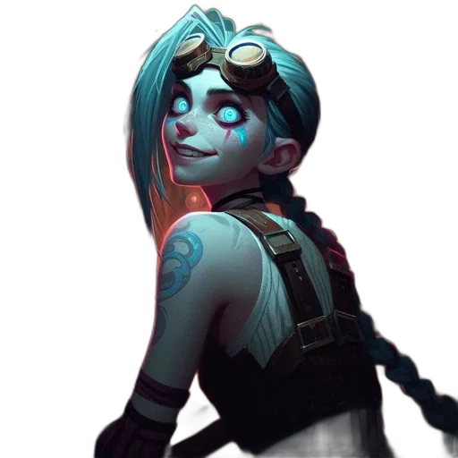 staff, face, mask, robot, concept art, fantasy art, cyberpunk, pixel art transparent PNG cut-out