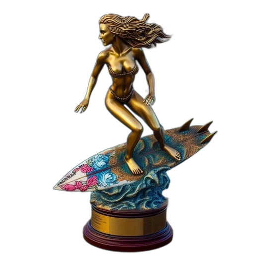 sword, jewelry, concept art, fantasy art, underwater, golden, statue, woman transparent PNG cut-out
