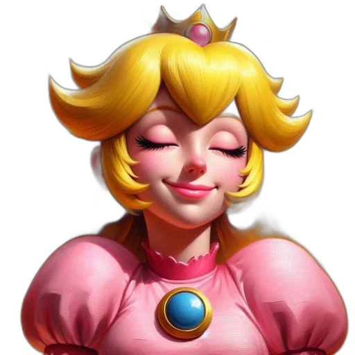 crown, face, dress, jewelry, concept art, 3d render, pixel art, fantasy art transparent PNG cut-out