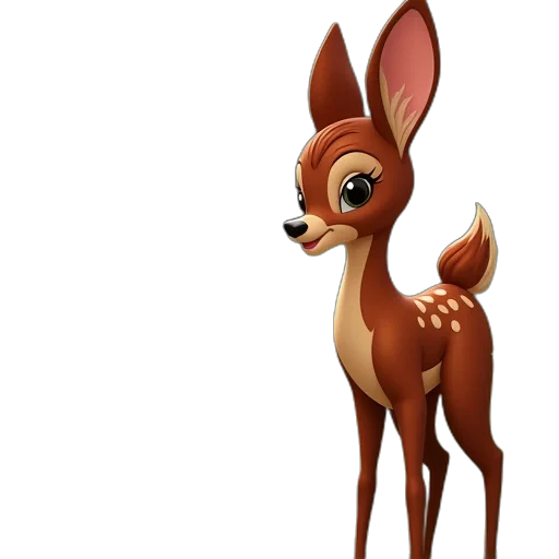 animal, creature, staff, 3d render transparent PNG cut-out