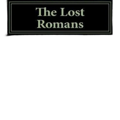 lost, romans, mircea, davidescu, displayed, stone, background, green transparent PNG cut-out