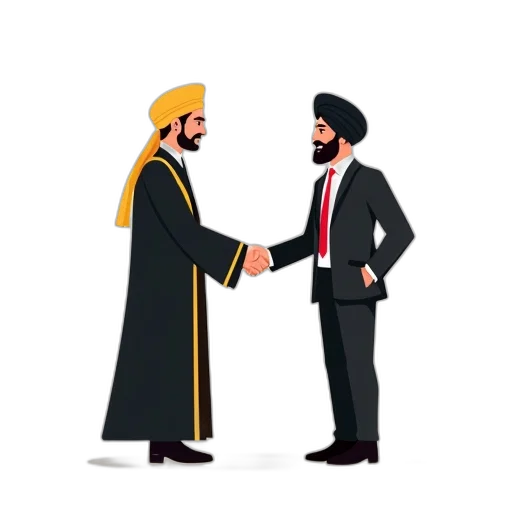 concept art, pixel art, cartoon, 3d render, stylized, illustration, handshake, between transparent PNG cut-out