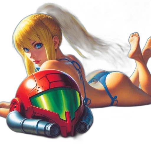robot, weapon, concept art, fantasy art, comic book art, anime, outer space, woman transparent PNG cut-out