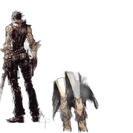 weapon, sword, creature, animal, concept art, fantasy art, 3d render, pixel art transparent PNG cut-out