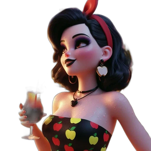 dress, 3d render, cartoon, concept art, photorealistic, image, features, animated transparent PNG cut-out